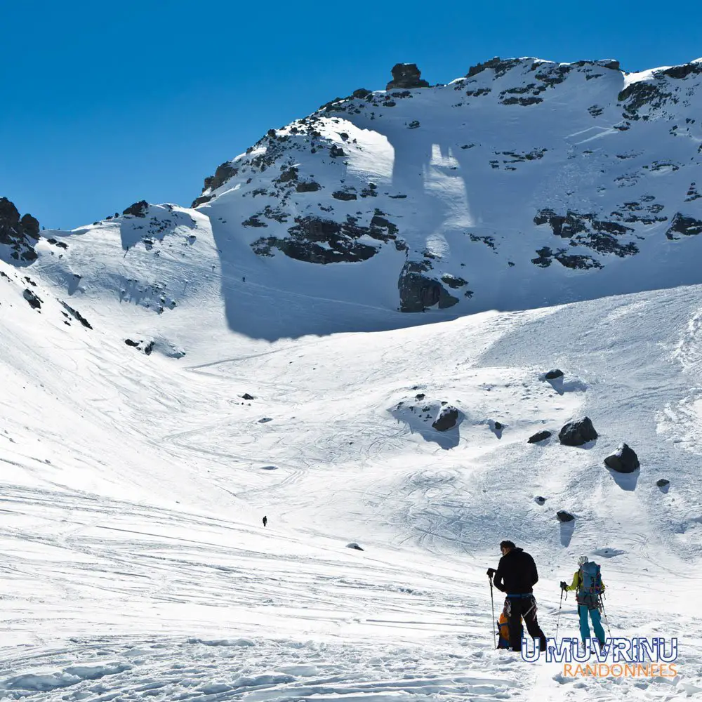 Direction le col de la Chaux