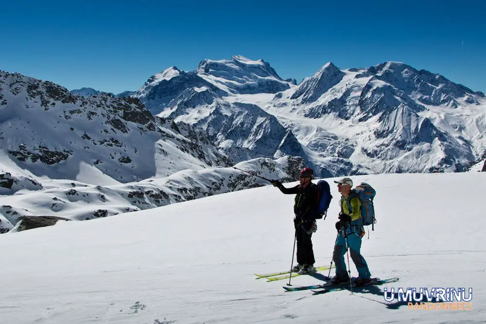 Discussion sur l'itinéraire de la Haute Route Chamonix Zermatt