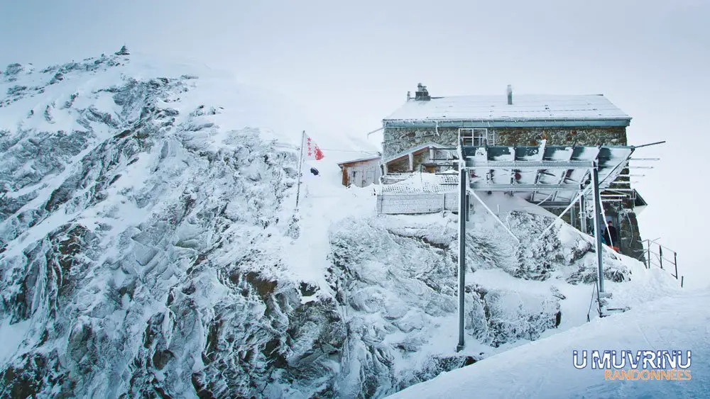 La fin du jour 5, l'arrivée à la cabane des Vignettes