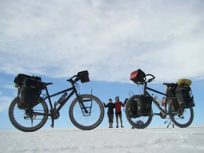 Jeux de perspectives au milieu du Salar