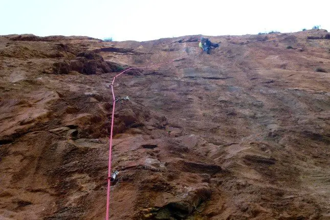 L1 en 7b+ trop dur …, escalade à taghia au maroc L1 en 7b+ trop dur …, escalade à taghia au maroc
