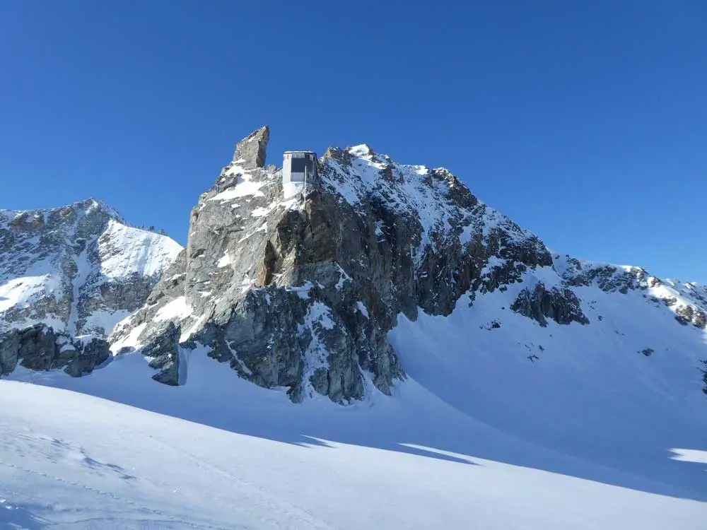 La-cabane-Bertol, ski de randonnée dans les alpes