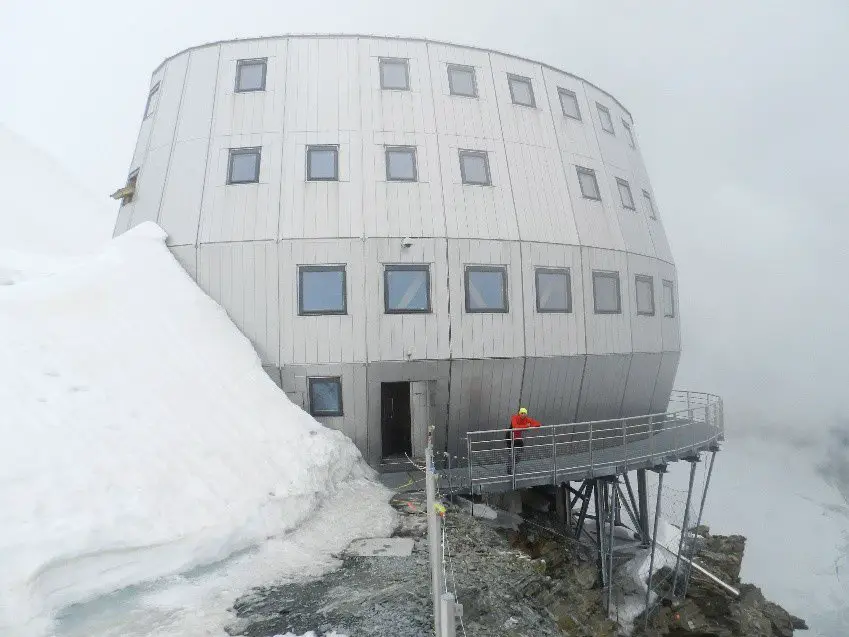Le-refuge-du-Goûter, ascension du Mont Blanc Le-refuge-du-Goûter, ascension du Mont Blanc