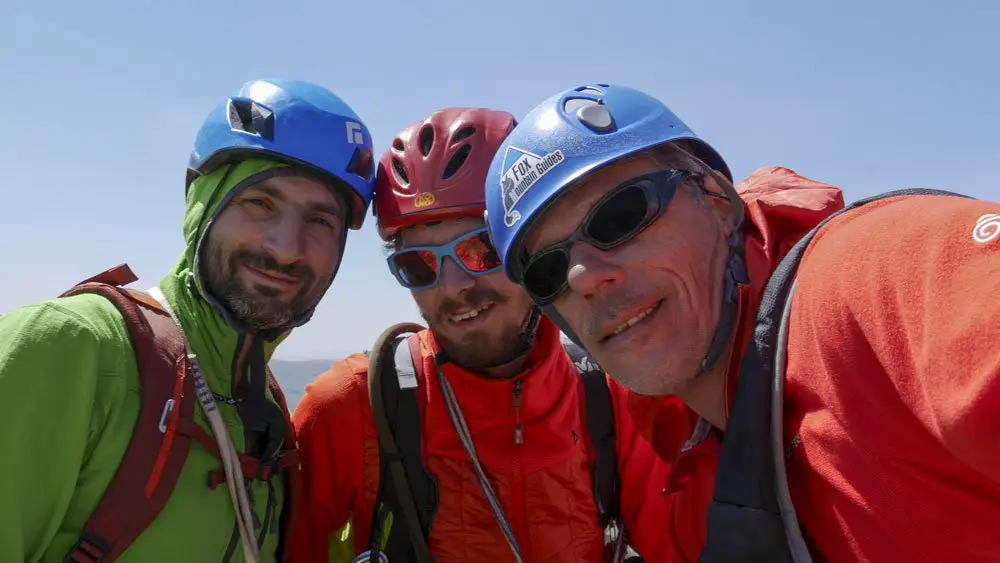 Le-sommet-! escalade grande voie en Arménie