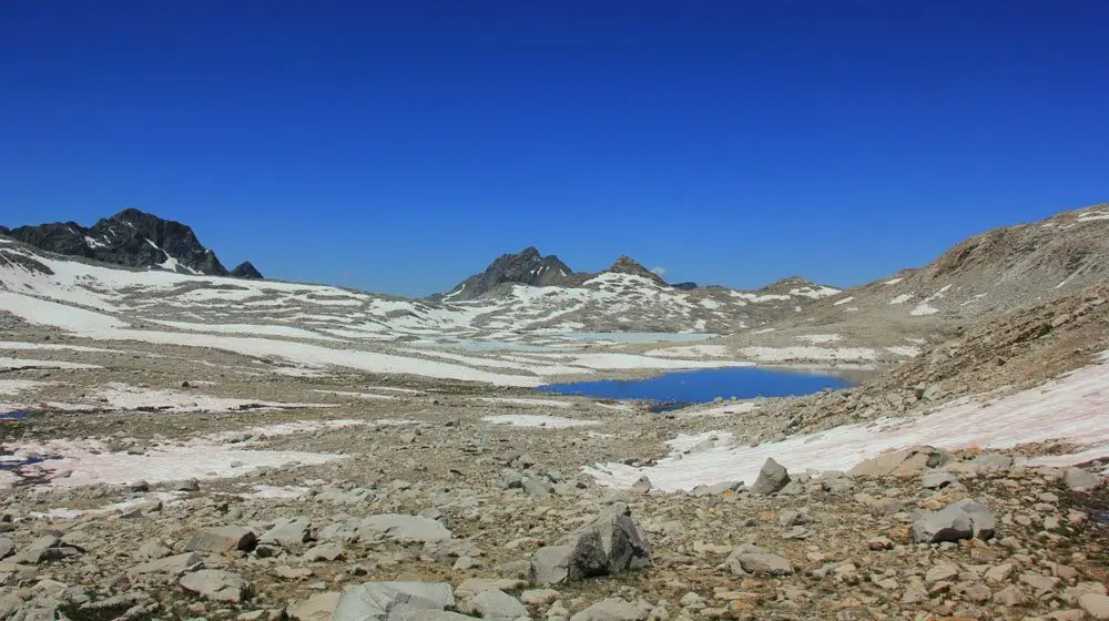 Lorsque je me retourne, avant d’arriver à Muir Pass