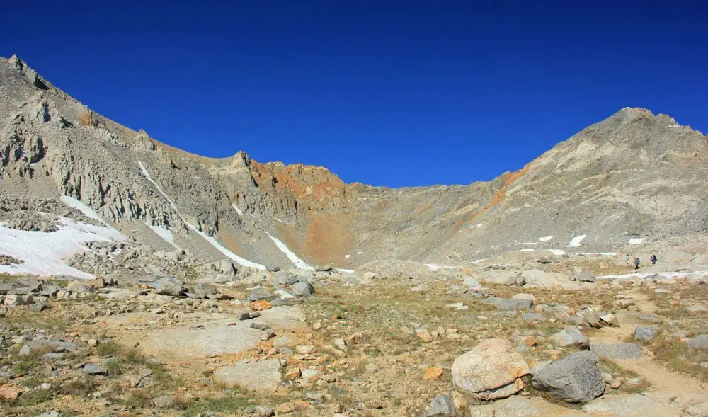 Montée vers Pinchot Pass pendant le Pacific Crest Trail