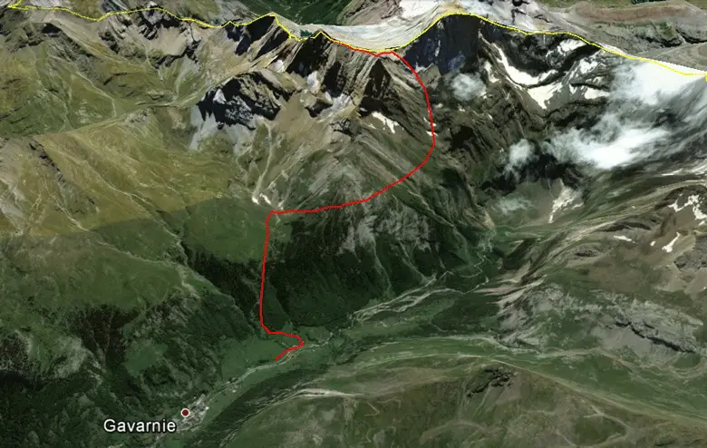 Montée au petit et grand Astazou par les rochers blancs