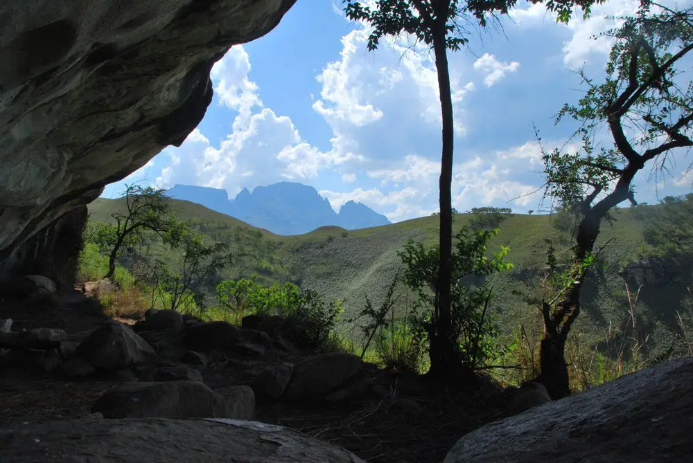 Wonder-Valley-Cave, grande randonnée au parc Drakensberg Afrique du Sud