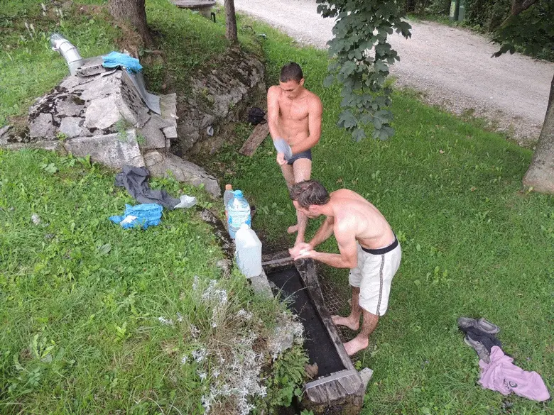 un 6b - escalade en slovénie Le réconfort - escalade en slovénie
