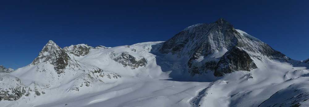 panorama-cabane-des-Dix, ski de randonnée dans les alpes