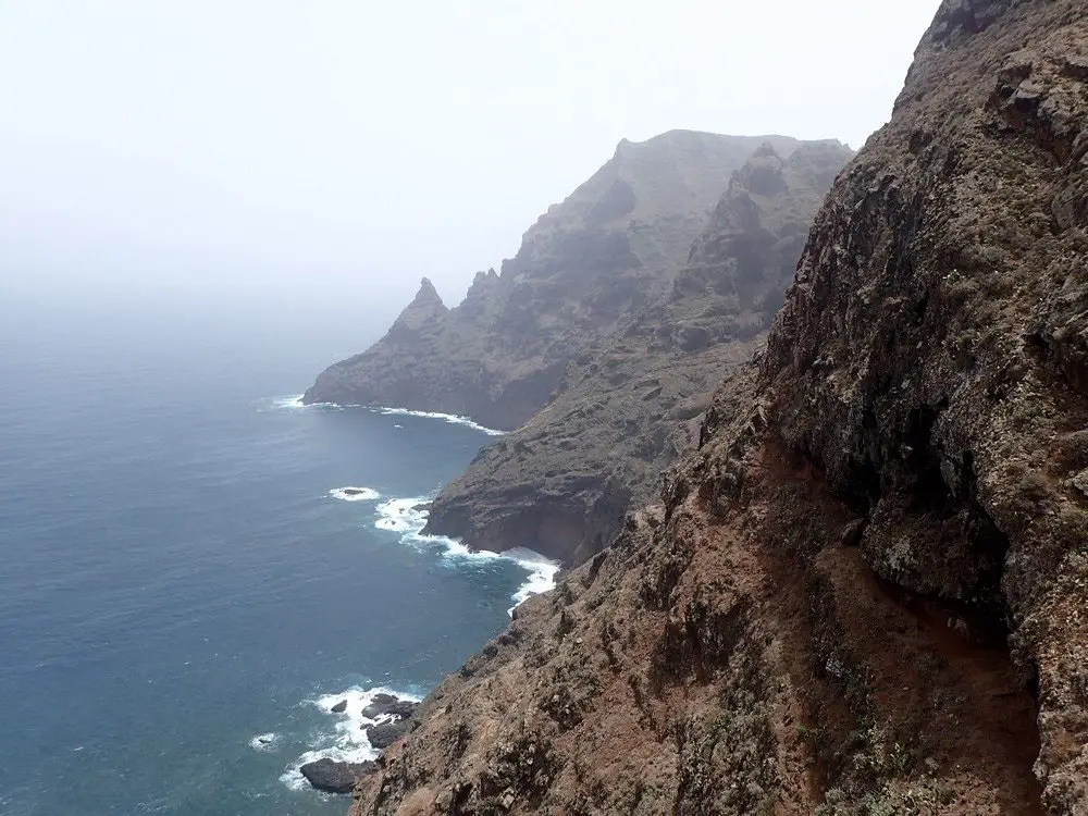 Les Falaises au dessus de Punta del Hidalgo