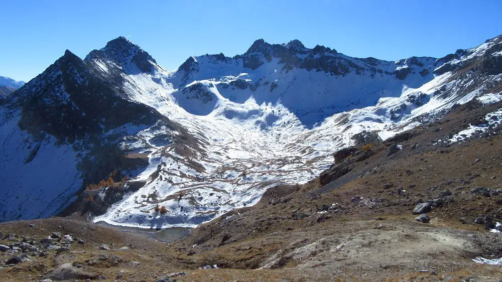 Lac du Lauzon randonnée dans les Hautes Alpes