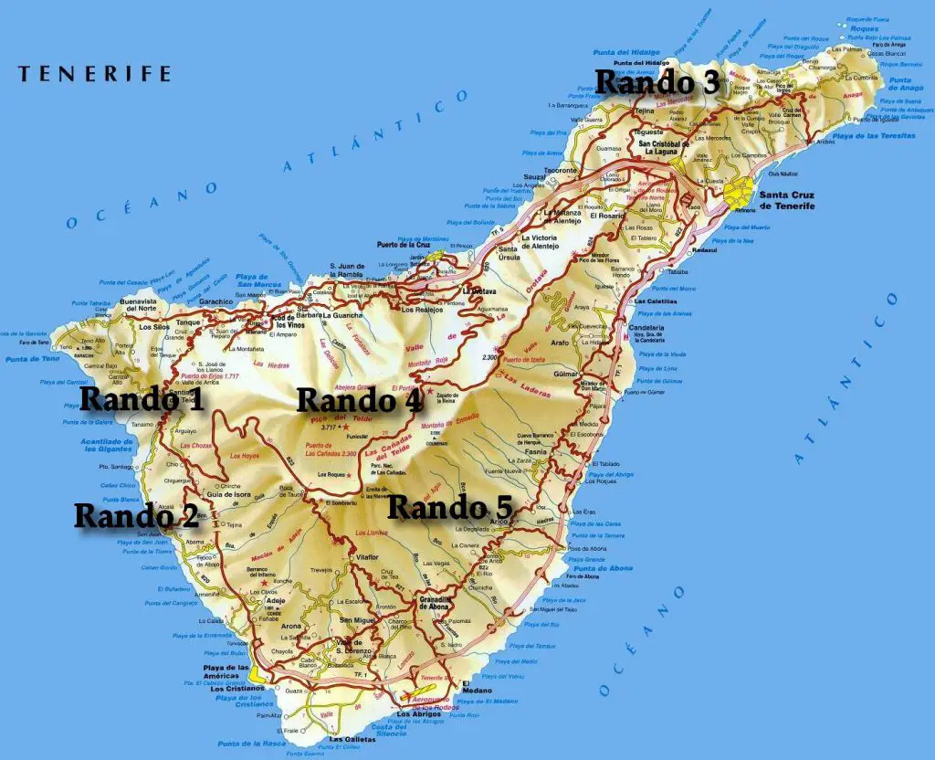 Tenerife randonnée aux iles canaries