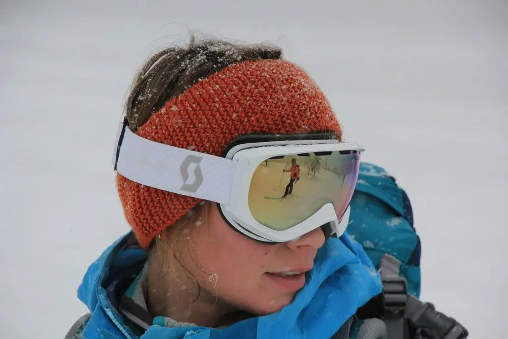 Charline - ski de randonnée au Japon