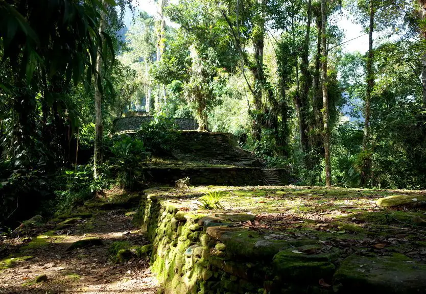 A l'intérieur de la cité perdue en Colombie A l