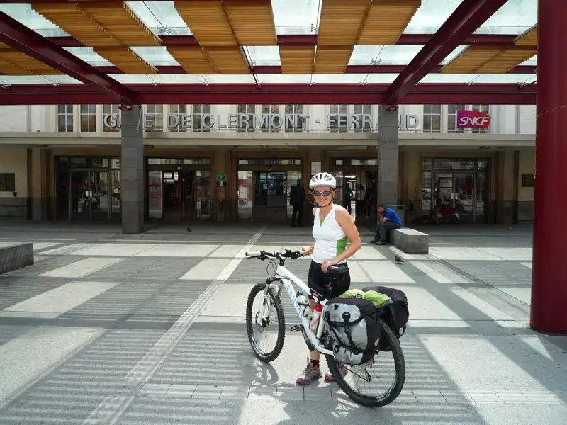 Le vrai départ de la gare de Clermont Ferrand