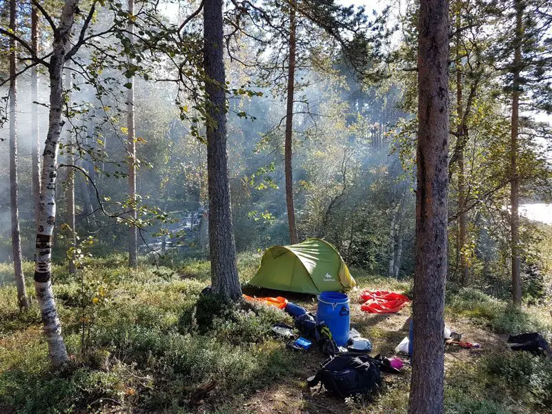 Notre camp ce soir