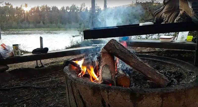 Notre feu de camp