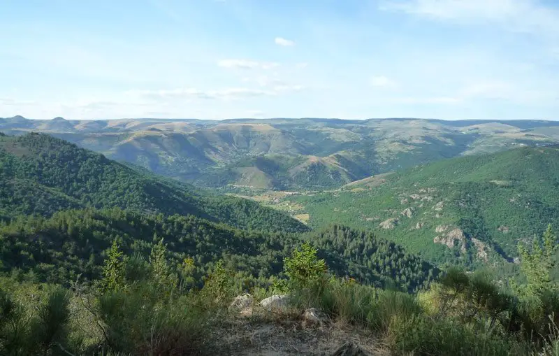 Paysages des avant-causses à l'entrée des gorges du Tarn Paysages des avant-causses à l