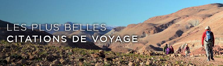 Les plus belles citations de voyage