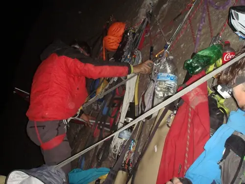 Bivouac en portaledge au yosemite