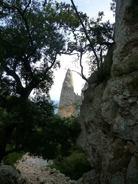 La pointe parfaite de l'Aguglia, grimpée pendant notre séjour escalade en Sardaigne