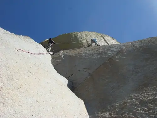 Romantic warrior voie escalade trad au big wall des needles