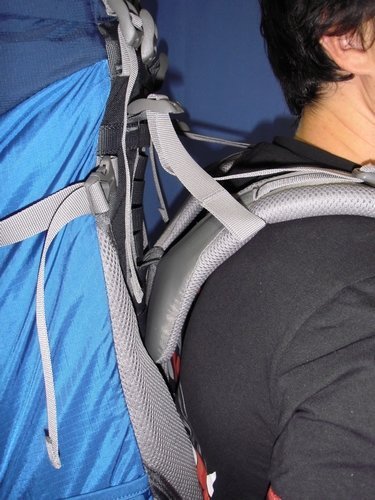 Rappels de charge d'un sac à dos non serrés Rappels de charge d'un sac à dos non serrés