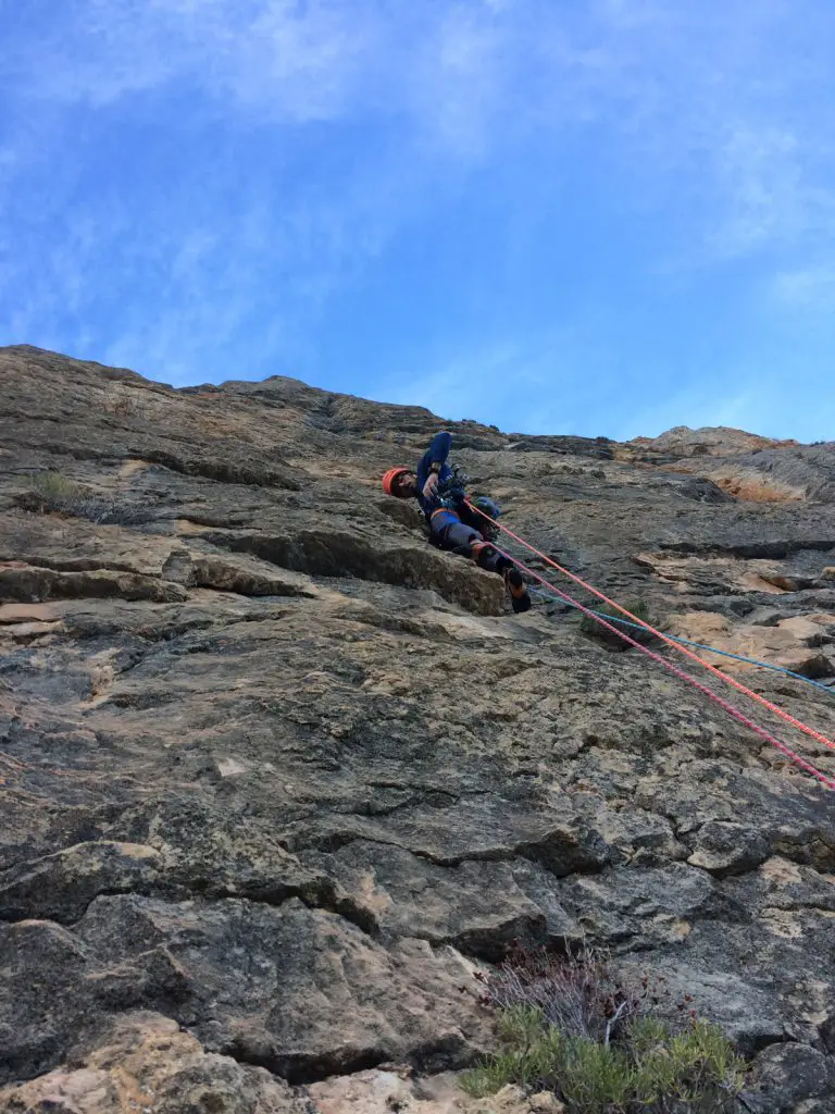 escalade à Mont Rebei