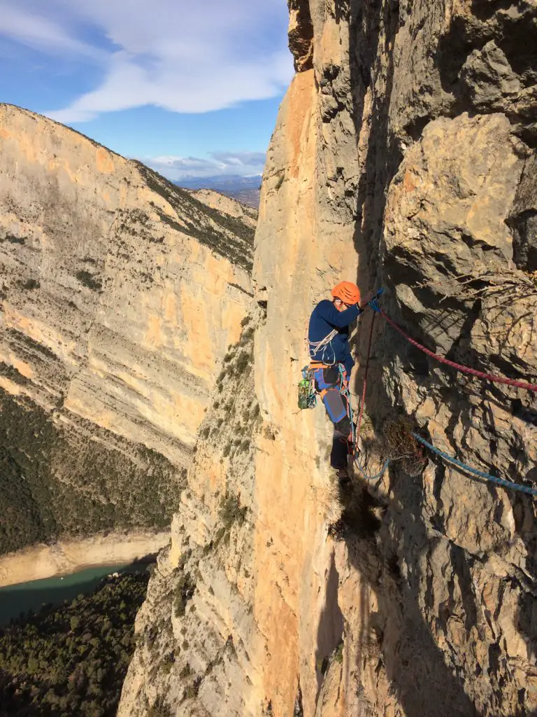 escalade à Mont Rebei