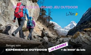 6ème édition de Racontez votre expérience Outdoor