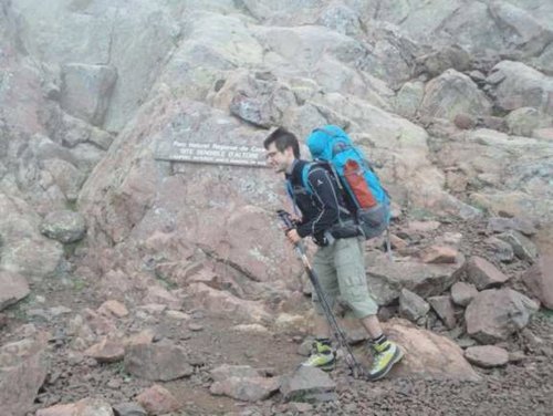 Entrée dans le cirque de la solitude sur le GR20 en Corse