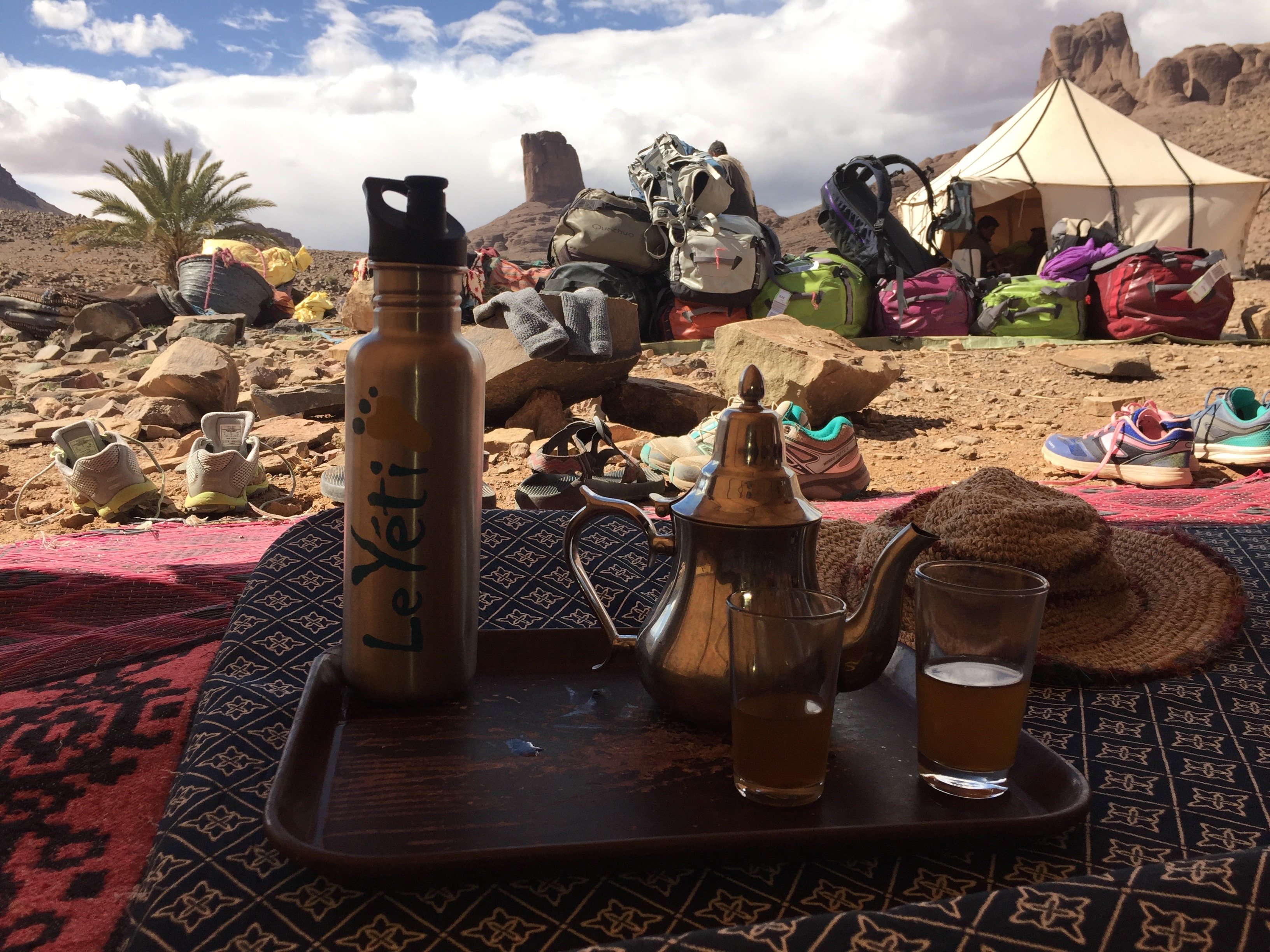 Hiking and camping in Morocco