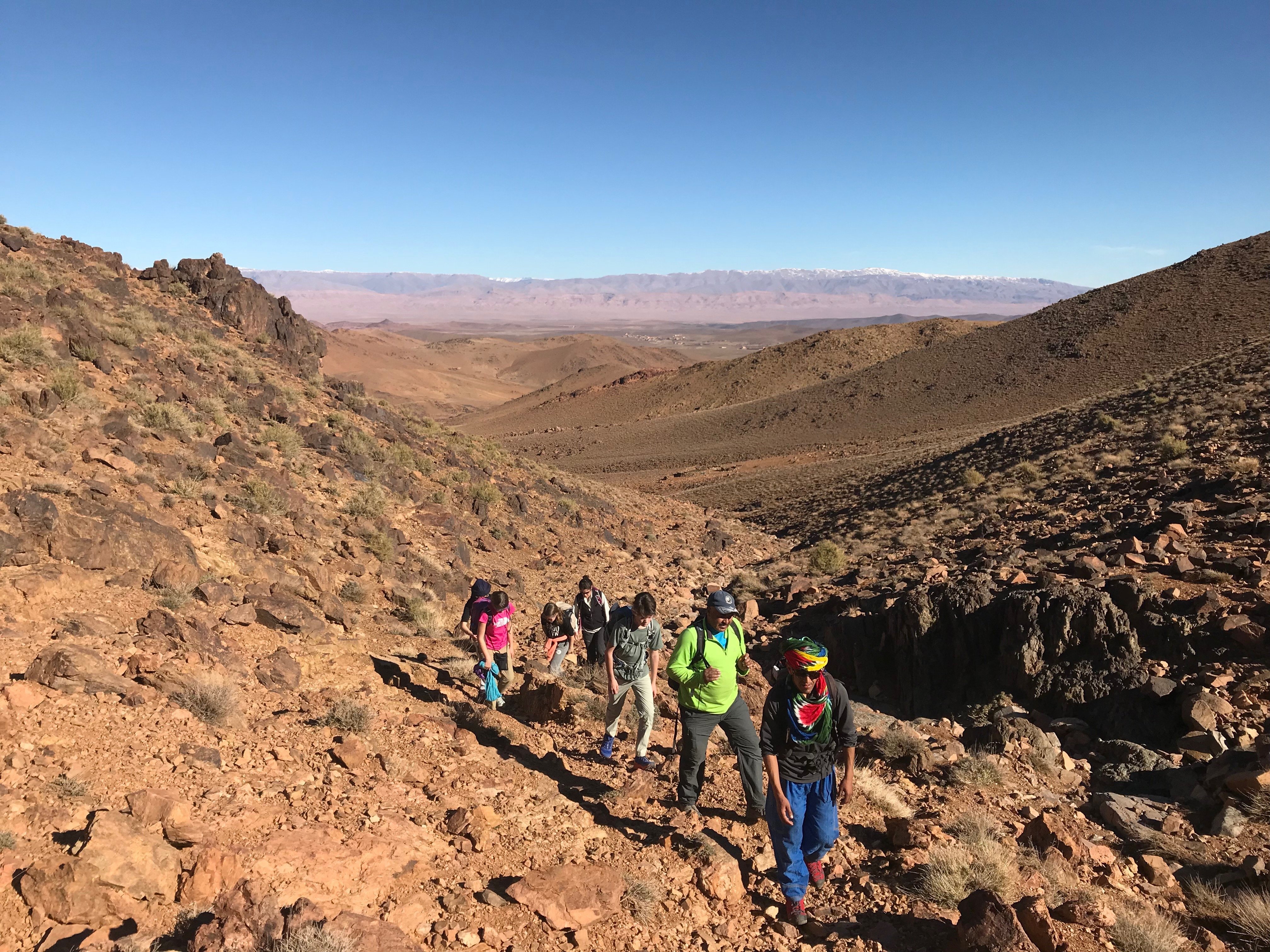 Rando au Jbel Saghro anti-atlas marocain