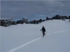 ski de randonnée nordique au Vercors