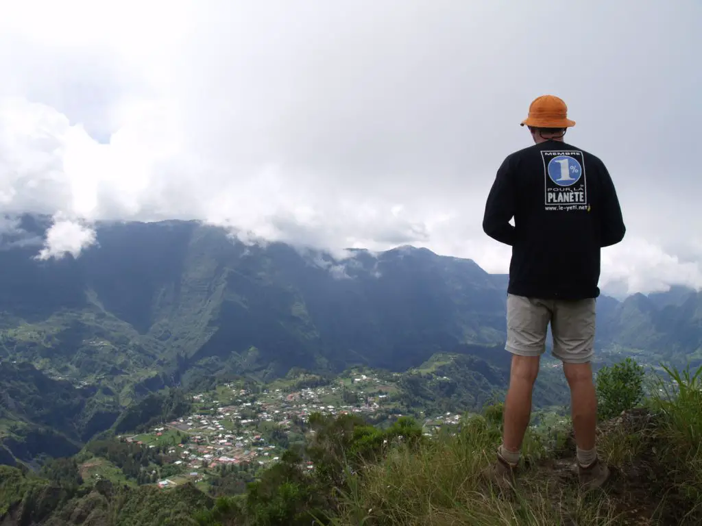 The Yeti in the world discovering Réunion Salazie