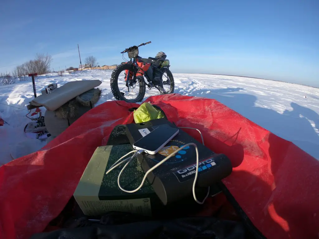 Le Yéti en sibérie sur le Fleuve Armour