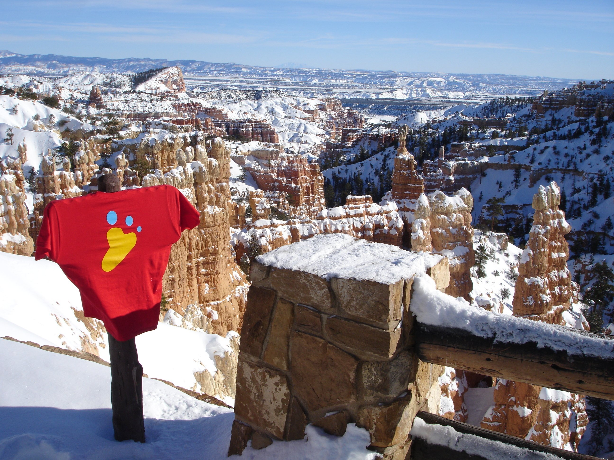 Le Yéti dans le monde à la découverte du Bryce Canyon