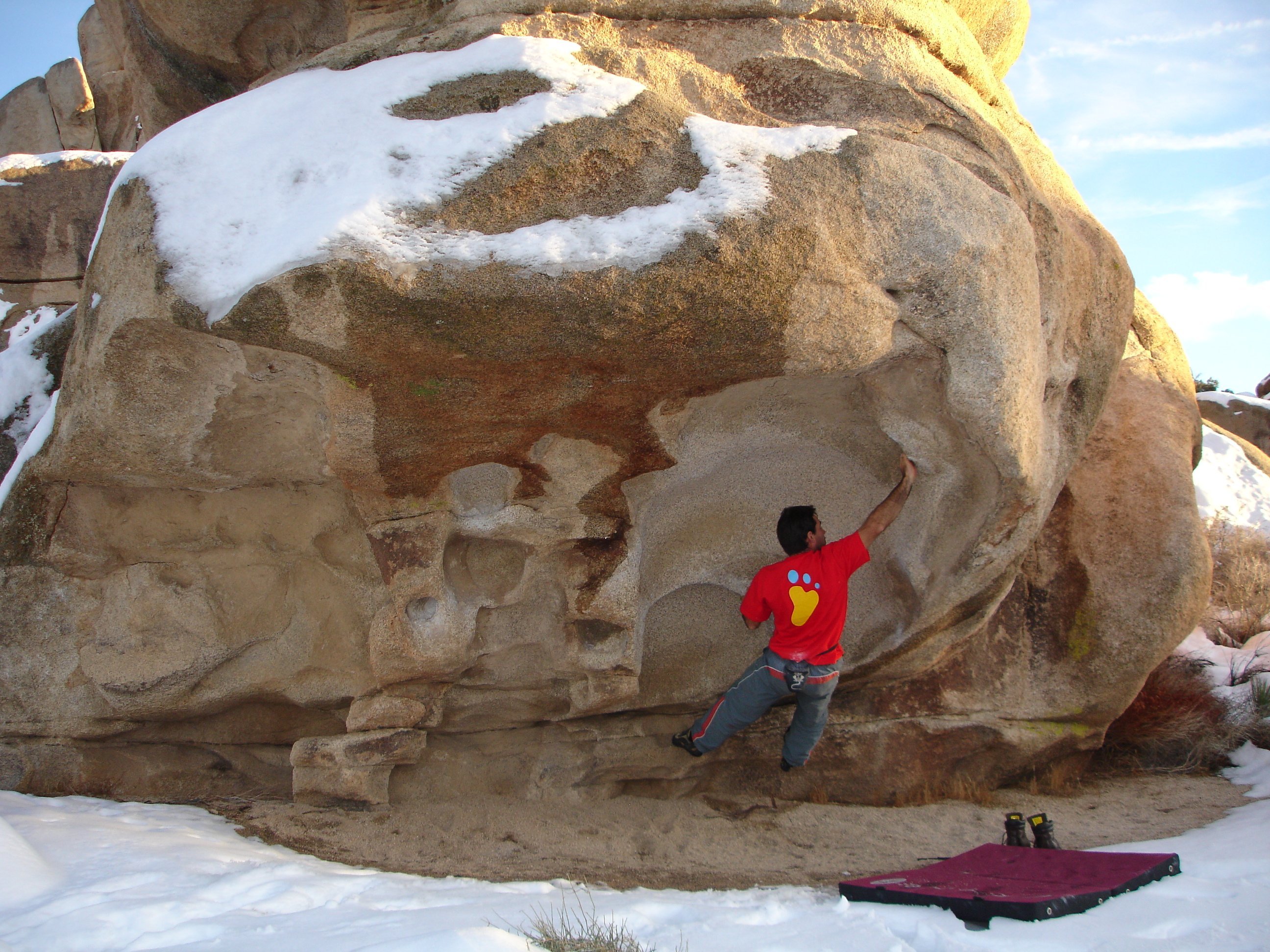 The Yeti in the world discovering Joshua Tree The Yeti in the world discovering Joshua Tree
