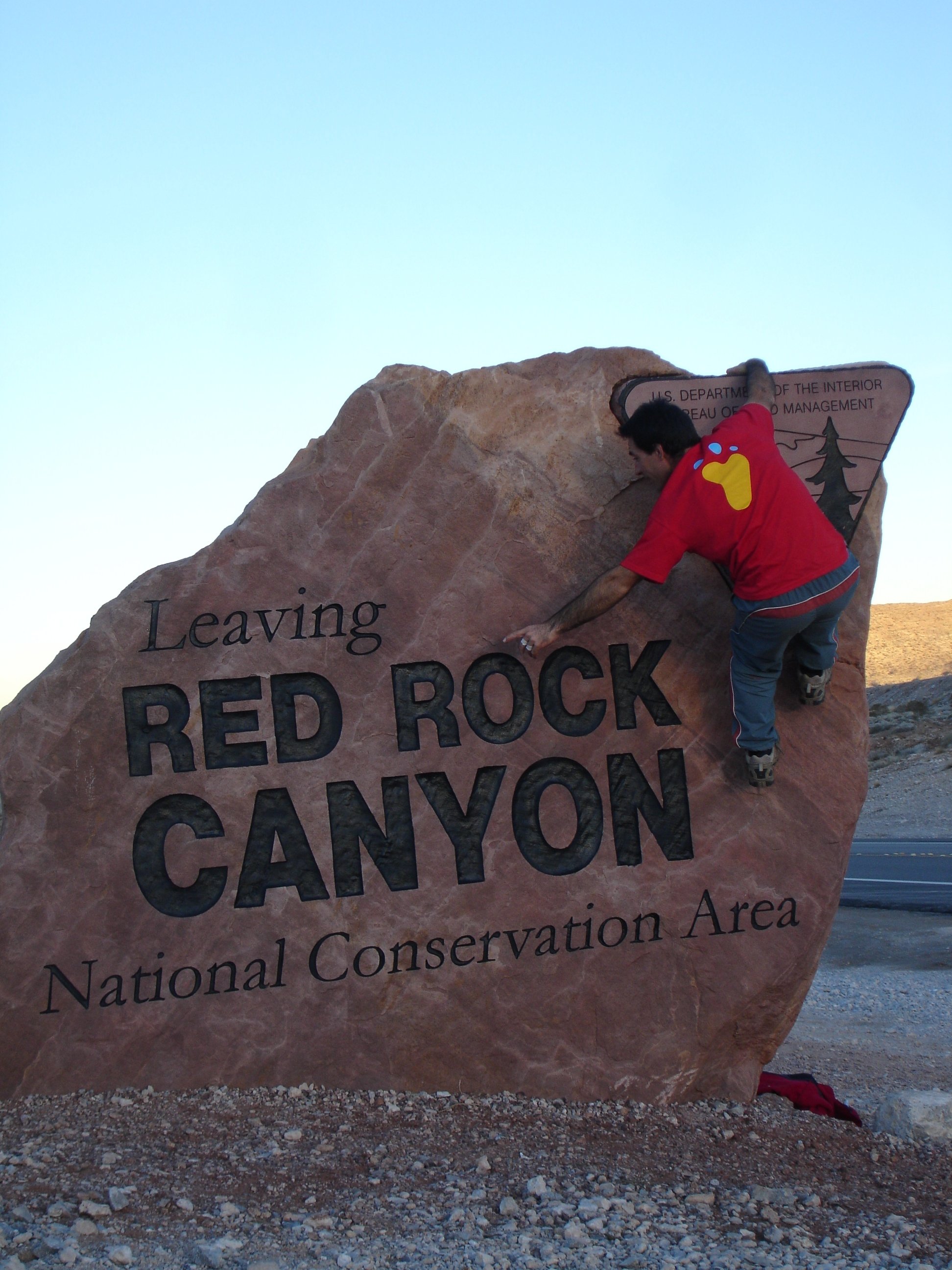The Yeti in the world discovering Red Rock The Yeti in the world discovering Red Rock