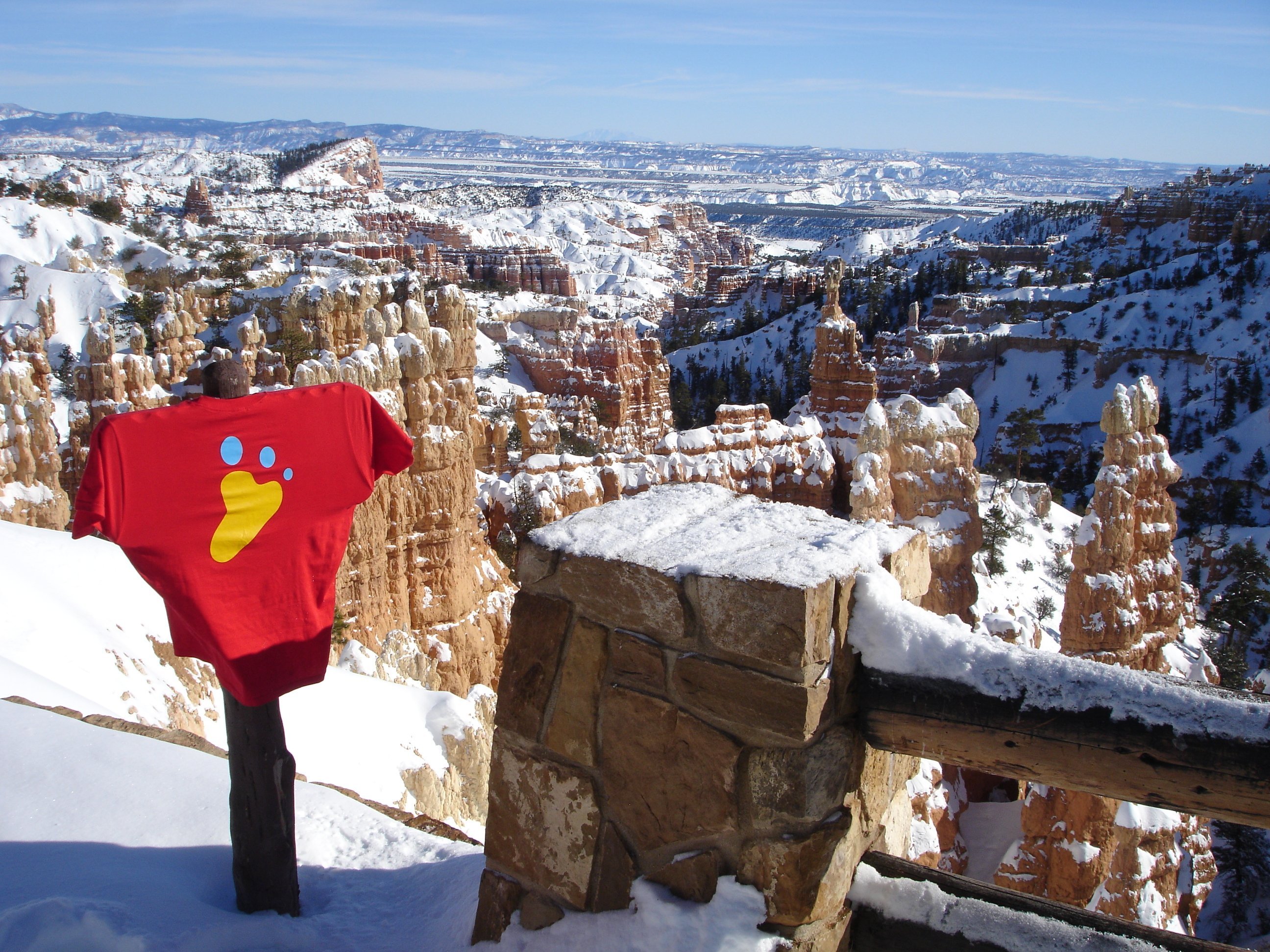 The Yeti in the world to discover the Bryce Canyon