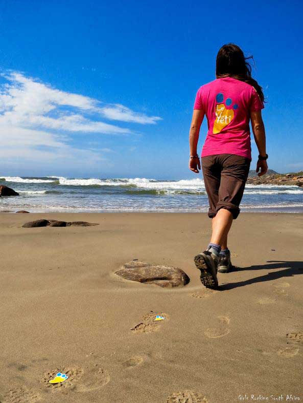 The Yeti in the world discovering the beaches of South Africa The Yeti in the world discovering the beaches of the