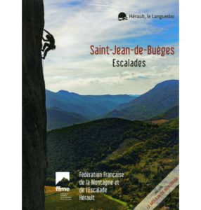 Topo escalade Saint Jean de Buèges