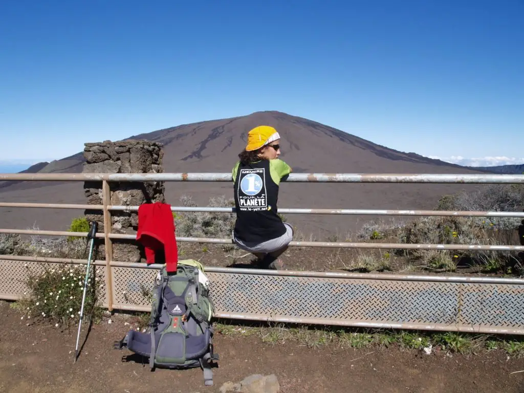 randonnée insolite au Piton de la Fournaise