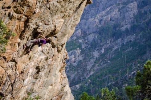 escalade a Bavella