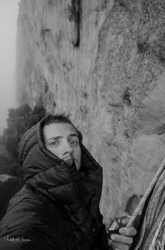 Autoportrait de Raphaël FOURAU en Corse Crédit Photo: Raphaël FOURAU durant l