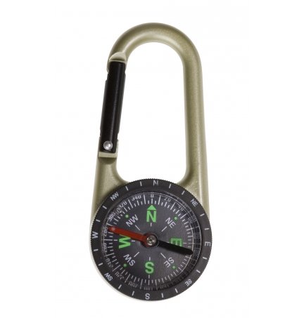 CARABINER COMPASS to learn the