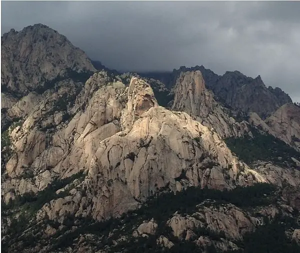 escalade grande voie en Corse