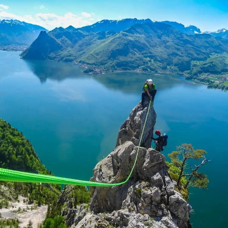 Via Ferrata : longe et mousquetons