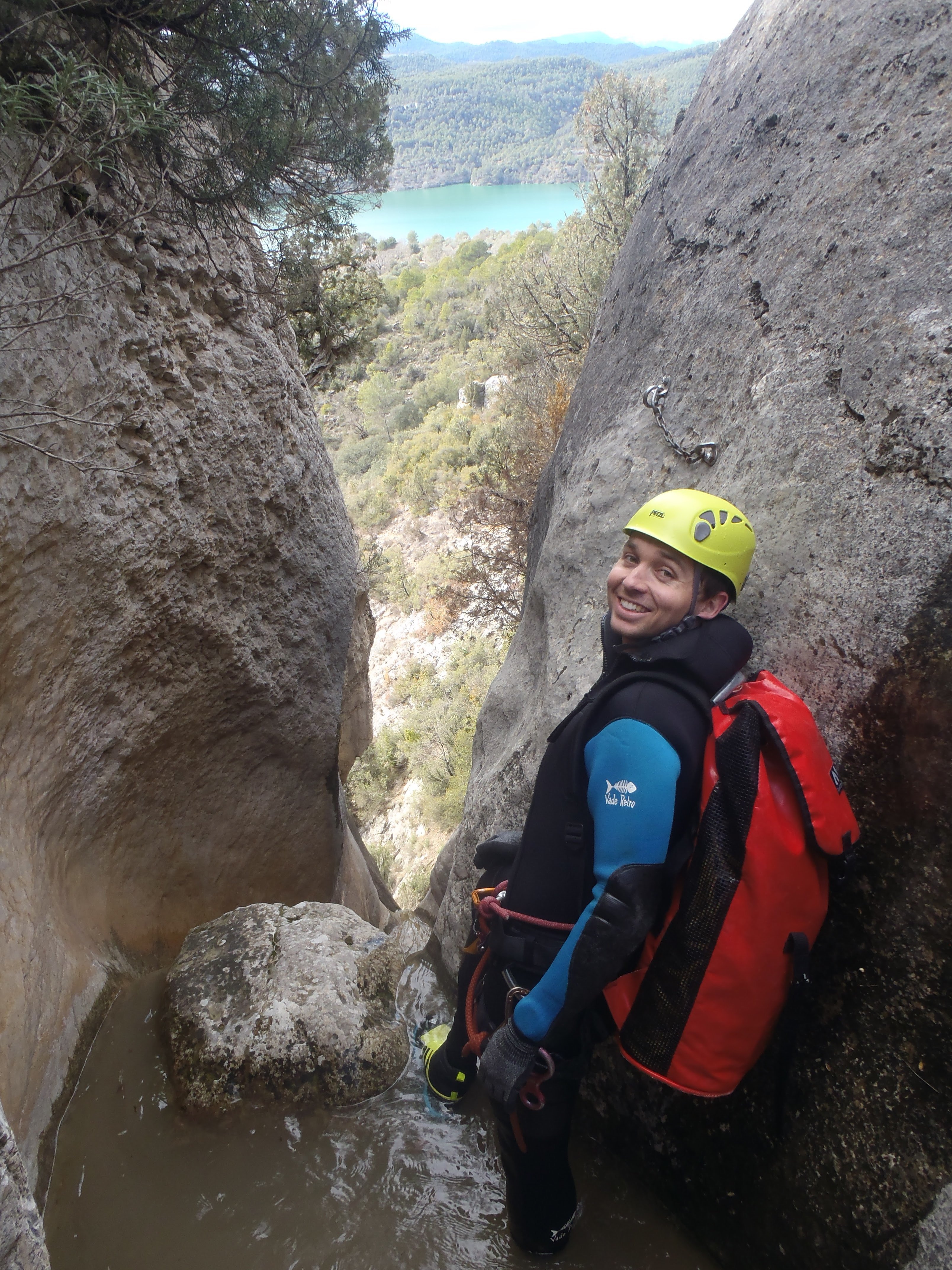 Romain LE PEMP passionné de canyoning